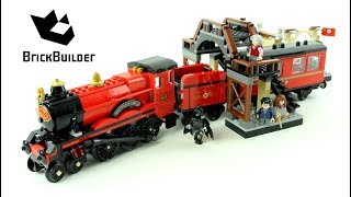 Lego Hogwarts Express 75955  My Favourite Harry Potter  Lego Speed Build [upl. by Eicrad]