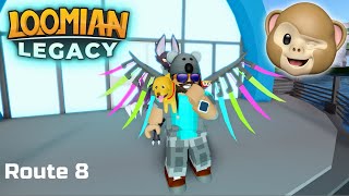 ROBLOX LOOMIAN LEGACY ROUTE 8 [upl. by Alleira]