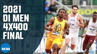 Mens 4x400  2021 NCAA track and field championship [upl. by Emmalynn]