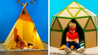 27 FUN AND SIMPLE CARDBOARD DIYS FOR KIDS [upl. by Omik]