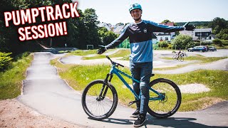 PUMPTRACK MTB SESSION  Fahrtechnik amp Challenges [upl. by Katzir]