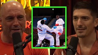 Olympic Karate KO Results in DQ Gold Medal for KO’d Opponent [upl. by Orelie]