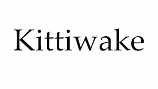 How to Pronounce Kittiwake [upl. by Delano]