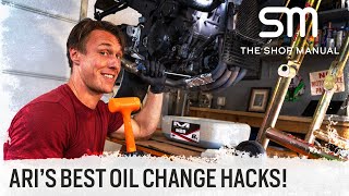 Overfilled Oil Stuck Filters And OilChange Hacks  The Shop Manual [upl. by June]