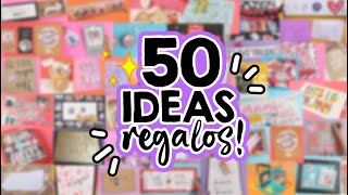 50 IDEAS de REGALOS fáciles y originales Recopilación 💕 Especial de San Valentín14 de febrero [upl. by Rosario416]