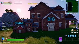 How to resize objects in fortnite creative [upl. by Aibonez828]