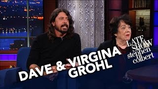 Dave Grohls Mom Virginia Talks About Raising A Rockstar Child [upl. by Odlauso]