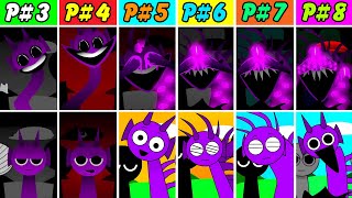 All Phases in Incredibox Sprunki But Definitive Version VS Alive Version From Phase 3 To Phase 8 [upl. by Jaf214]