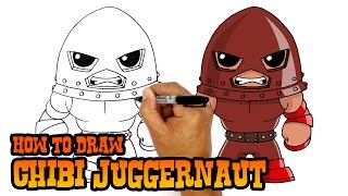 How to Draw Juggernaut  XMen [upl. by Egnalos158]