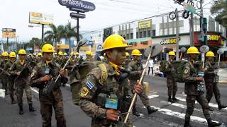 Desfile Militar completo El Salvador Centroamérica 2018 [upl. by Feinberg140]