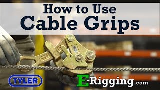 How to Use Tyler Tool Cable Grips [upl. by Nosyt]