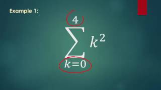 Using the summation symbol [upl. by Ennovy]