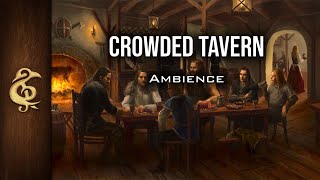 Crowded Tavern  Adventure Ambience  1 Hour dnd [upl. by Alidis]