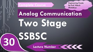 Two Stage SSBSC Modulator  Basics Working Circuit amp Importance  Analog Communication [upl. by Kielty]