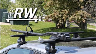 Thule FastRide 564005 Fork Mounted Bicycle Carrier [upl. by Enniotna]