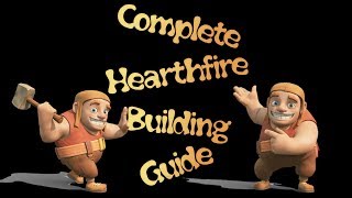 Skyrim A complete Guide To Building A Hearthfire House [upl. by Ahsenal]