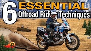 6 Essential ADV Riding Techniques That Will Improve Your Offroad Performance [upl. by Lamhaj740]