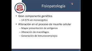 Lupus Eritematoso Sistémico  Parte 1 Fisiopatología [upl. by Aluk203]