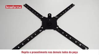 Suporte para TV BiArticulado Brasforma de 10 a 55  SBRP1030 [upl. by Smitt]