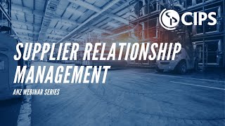 7 Tips for Successful Supplier Relationship Management  CIPS [upl. by Iral587]