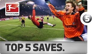 Jens Lehmann  Top 5 Saves [upl. by Maillij]