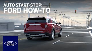 Auto StartStop  Ford HowTo  Ford [upl. by Yard929]