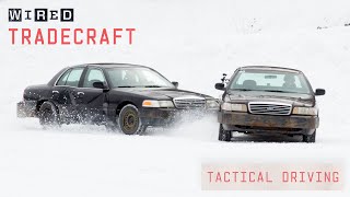 Pro Driver Shows Off Tactical Driving Techniques  Tradecraft  WIRED [upl. by Edana]