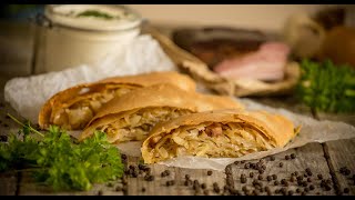 Originalrezept  der burgenländische Krautstrudel [upl. by Kared136]