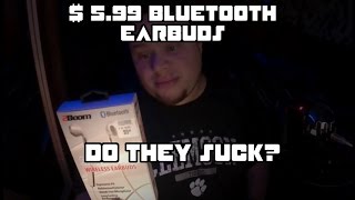 2boom quotsportsbudsquot bluetooth wireless earbuds unboxing amp review [upl. by Daffie]