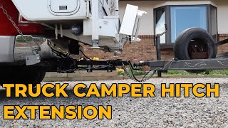 Selecting Truck Camper Hitch Extension Length  A Simple Method [upl. by Harts237]