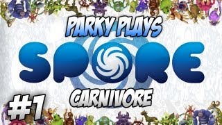 Lets Play Spore Carnivore  Part 1  Stop Dying Please [upl. by Talley655]