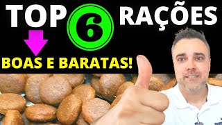 TOP 6 RAÇÕES BOAS E BARATAS ✅Só as melhores rações para cachorro [upl. by Espy]