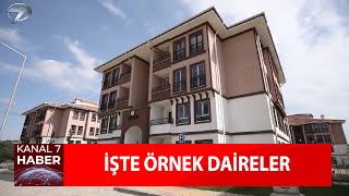 İşte Sosyal Konuttaki Örnek Daireler [upl. by Kentiga640]