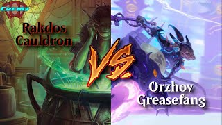 Pioneer Rakdos Cauldron vs Orzhov Greasefang [upl. by Narik405]