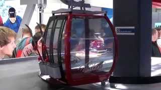 Modellseilbahn Doppelmayr  Interalpin 2015 [upl. by Lebatsirc921]