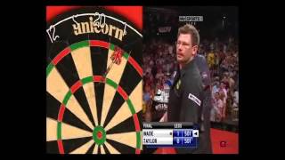 PHIL TAYLOR  TWO 9 DARTERS IN ONE MATCH  ALMOST THREE [upl. by Claudian53]