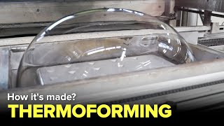 How the THERMOFORMING PROCESS works  Factories [upl. by Anerul]