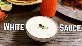 Halal Guys White Sauce recipe  Best White Sauce Easy recipe [upl. by Hardden]