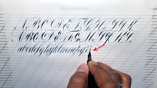 How to Write Copperplate Script The Right Way  Calligraphy Masters x Paul Antonio [upl. by Golliner]