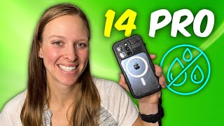 Waterproof AND Magsafe iPhone 14 Pro Case ReviewTest [upl. by Relluf437]