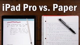 Best NoteTaking Device Ever iPad Pro vs Paper Notebooks [upl. by Vijnas]