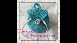 Tuto petit porte monnaie sac au crochet [upl. by Clovis]