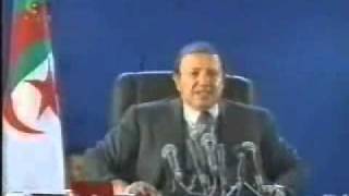 Bouteflika nest pas Moubarek  Le Premier Discours ABDELAZIZ BOUTEFLIKA En Kabylie [upl. by Hervey171]