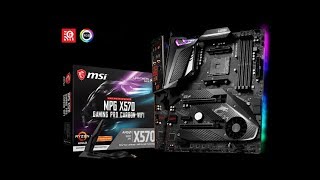 MSI MPG X570 Gaming Pro Carbon WiFi Motherboard Unboxing and Overview [upl. by Tanah]