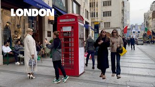 London Walk 🇬🇧 OXFORD amp BOND STREET 🎄 Christmas Preparations 2024  Central London Walking Tour [upl. by Siuqramed149]