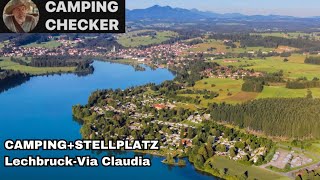 STELLPLATZ amp CAMPING Via Claudia  Lechbruck am See [upl. by Hales]