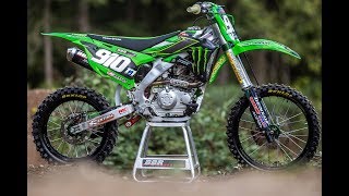 Insane Kawsaki KLX140 mini  Dirt Bike Magazine [upl. by Notkcorb]