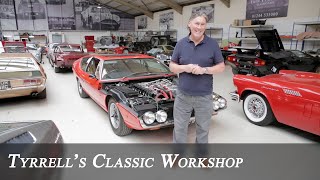 Harrys Lamborghini Espada  First Road Test for the V12  Tyrrells Classic Workshop  Episode [upl. by Lashondra688]