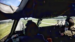 C17 Takeoff and Landing • Cockpit View [upl. by Alohs]