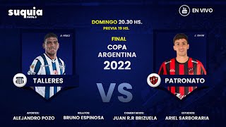 EN VIVO  TALLERES vs Patronato  Radio Suquia [upl. by Florine]